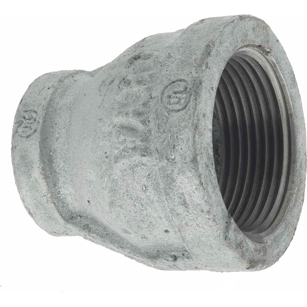 Matco-Norca, 1 1/2" x 1 Galvanized Mall Coupling