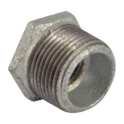 Matco-Norca, 1 1/2" x1 1/4" Galvanized Mall Bushing