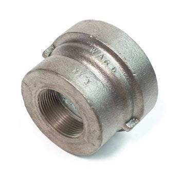 Matco-Norca, 1 1/2" x1 1/4" Galvanized Mall Coupling