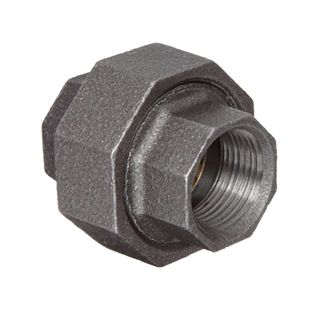 Matco-Norca, 1 1/4" Black Mall Union