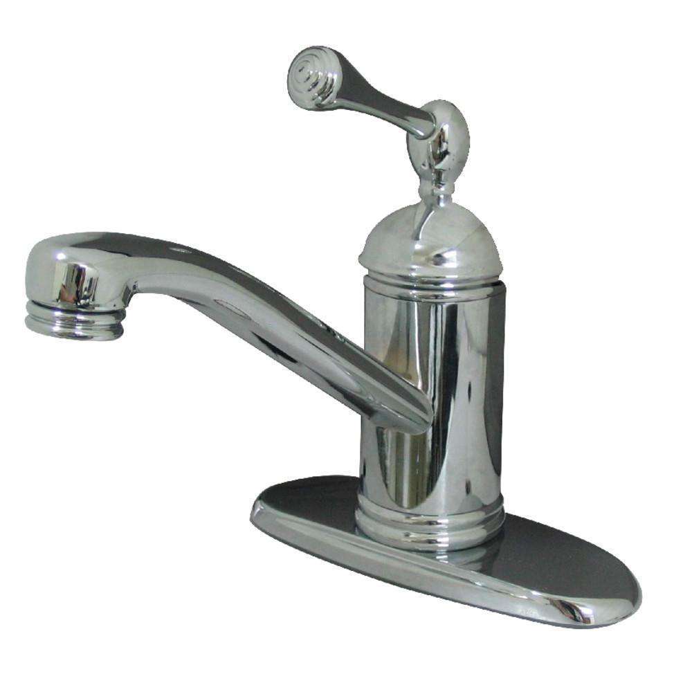 Kingston Brass, Kingston Brass KS3401BL Single-Handle Bathroom Faucet, Polished Chrome