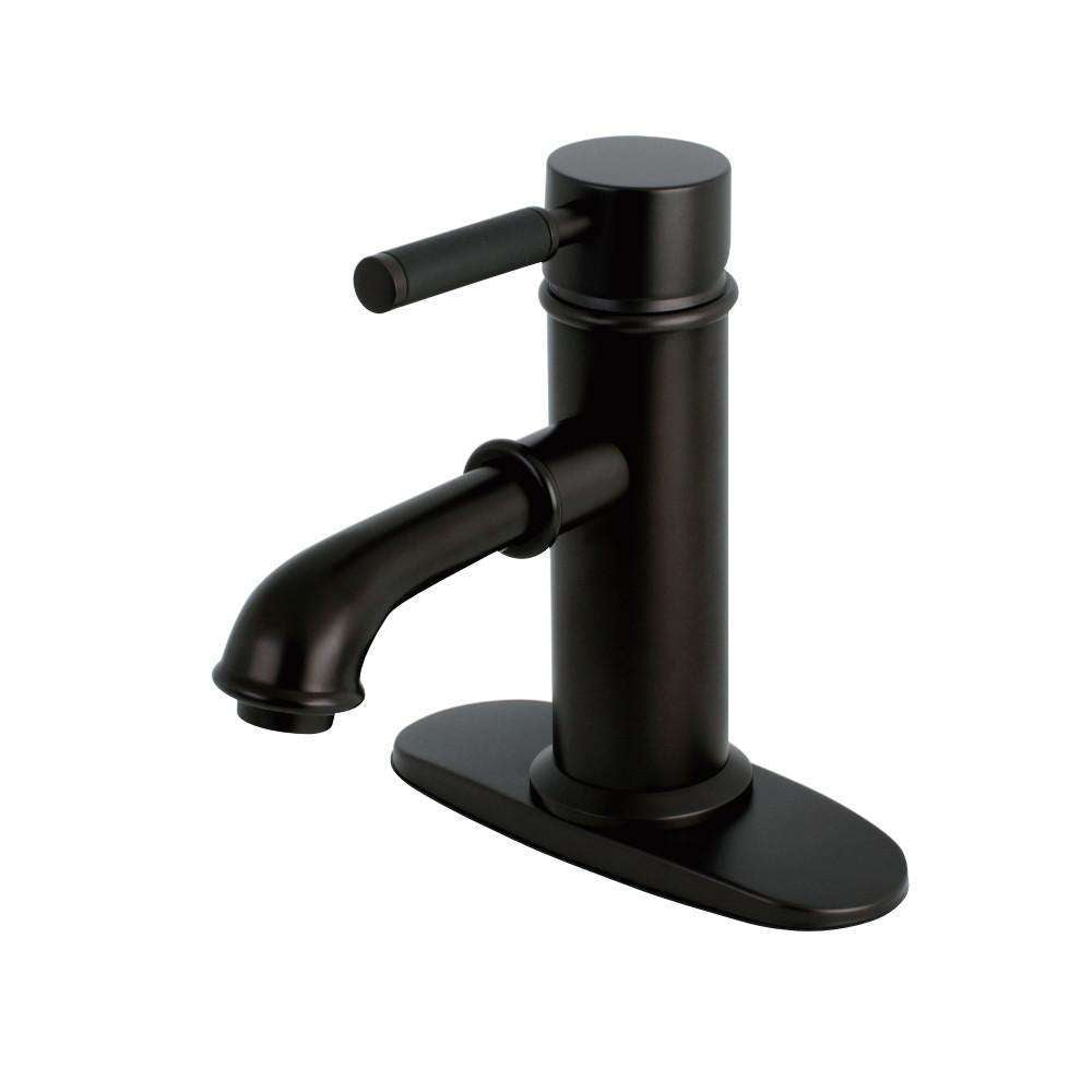 Kingston Brass, Kingston Brass KS7415DKL Kaiser Single-Handle Bathroom Faucet, Oil Rubbed Bronze