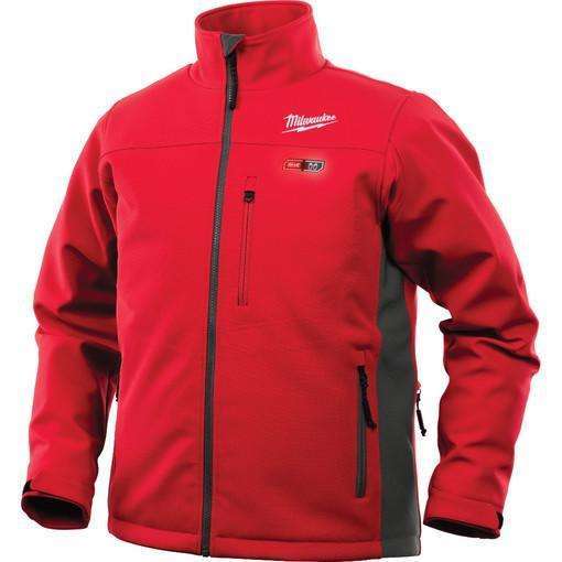 Milwaukee, Milwaukee 201R-203X M12 Heated Jacket Only - Red/Gray, 3X-Large