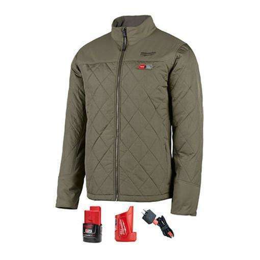 Milwaukee, Milwaukee 203OG-21M M12 Heated Axis Jacket Kit Medium, Olive Green