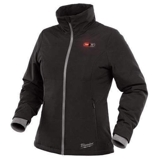 Milwaukee, Milwaukee 232B-202X M12 Women's Heated Softshell Jacket Only 2X-Large, Black